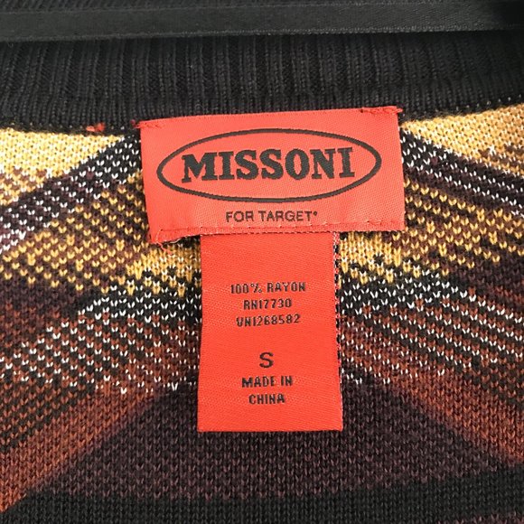 Missoni for Target | Brown Zig Zag Cardigan - Picture 5 of 7